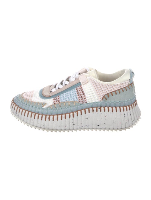 Chloé Colorblock Pattern Sneakers