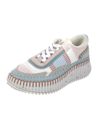 Chloé Colorblock Pattern Sneakers
