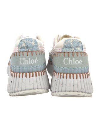 Chloé Colorblock Pattern Sneakers