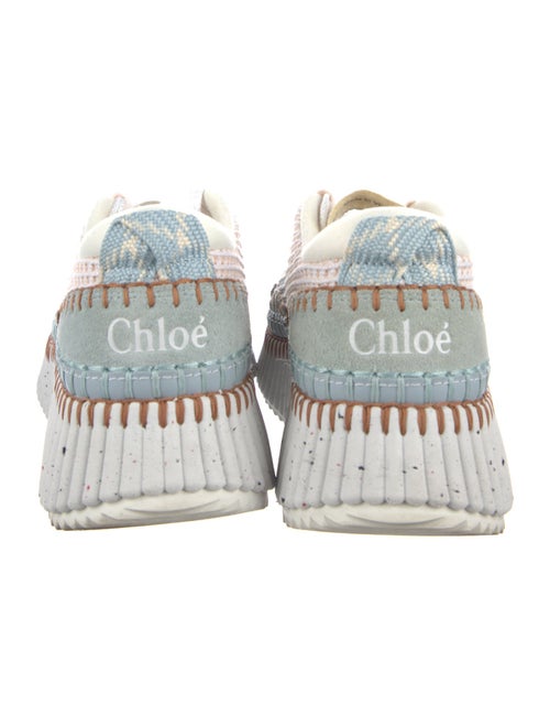 Chloé Colorblock Pattern Sneakers