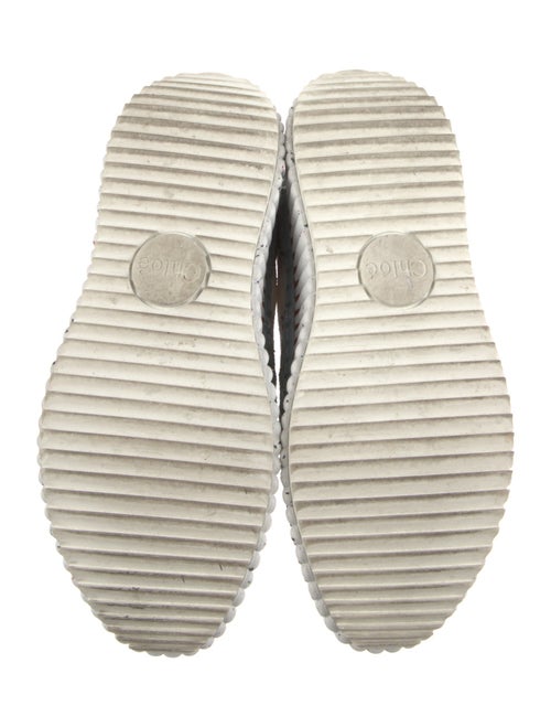 Chloé Colorblock Pattern Sneakers