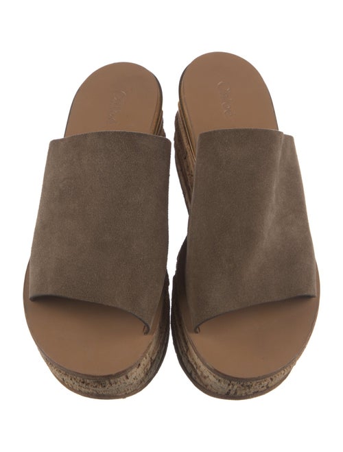 Chloé Suede Slides
