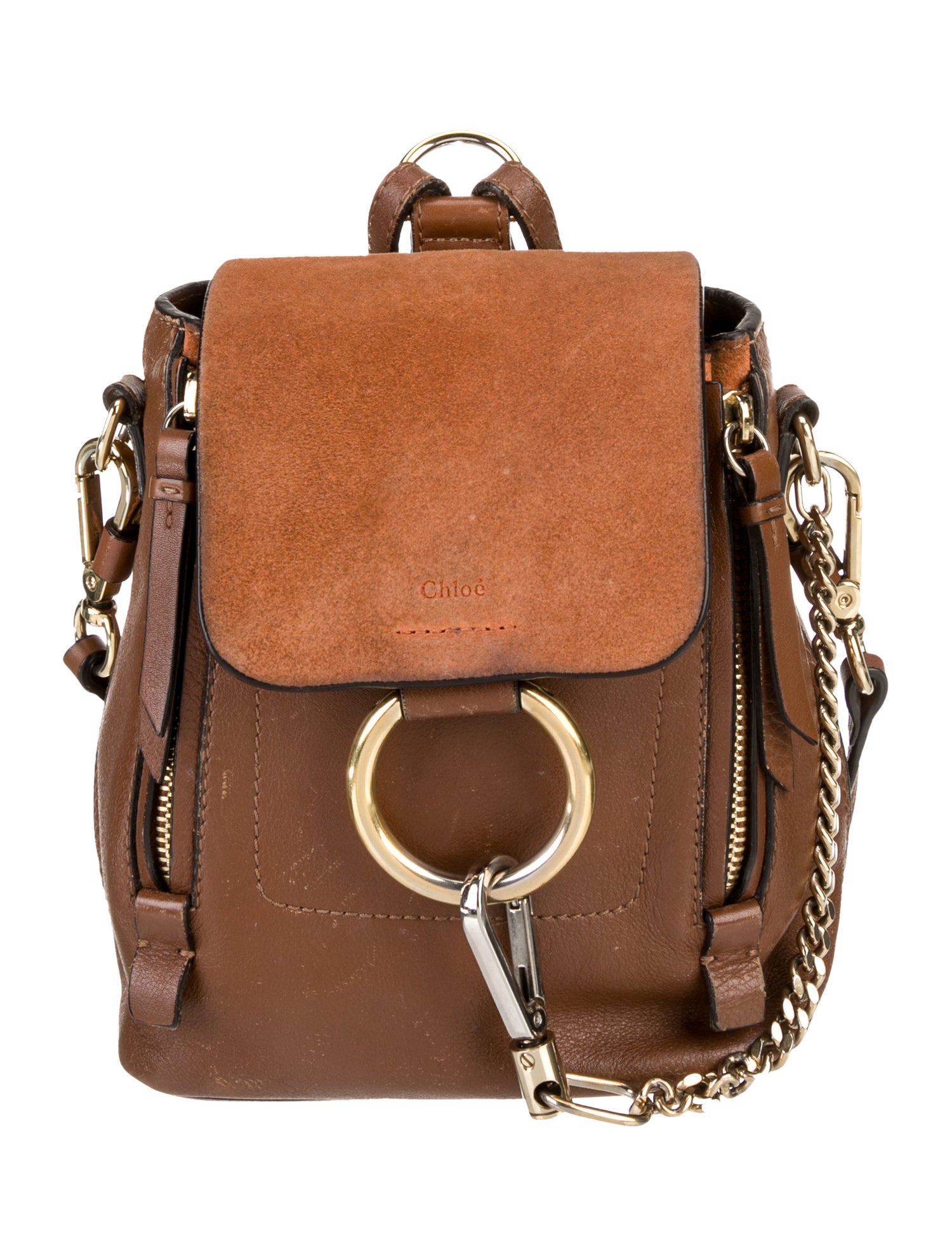 Chloé Leather Backpack
