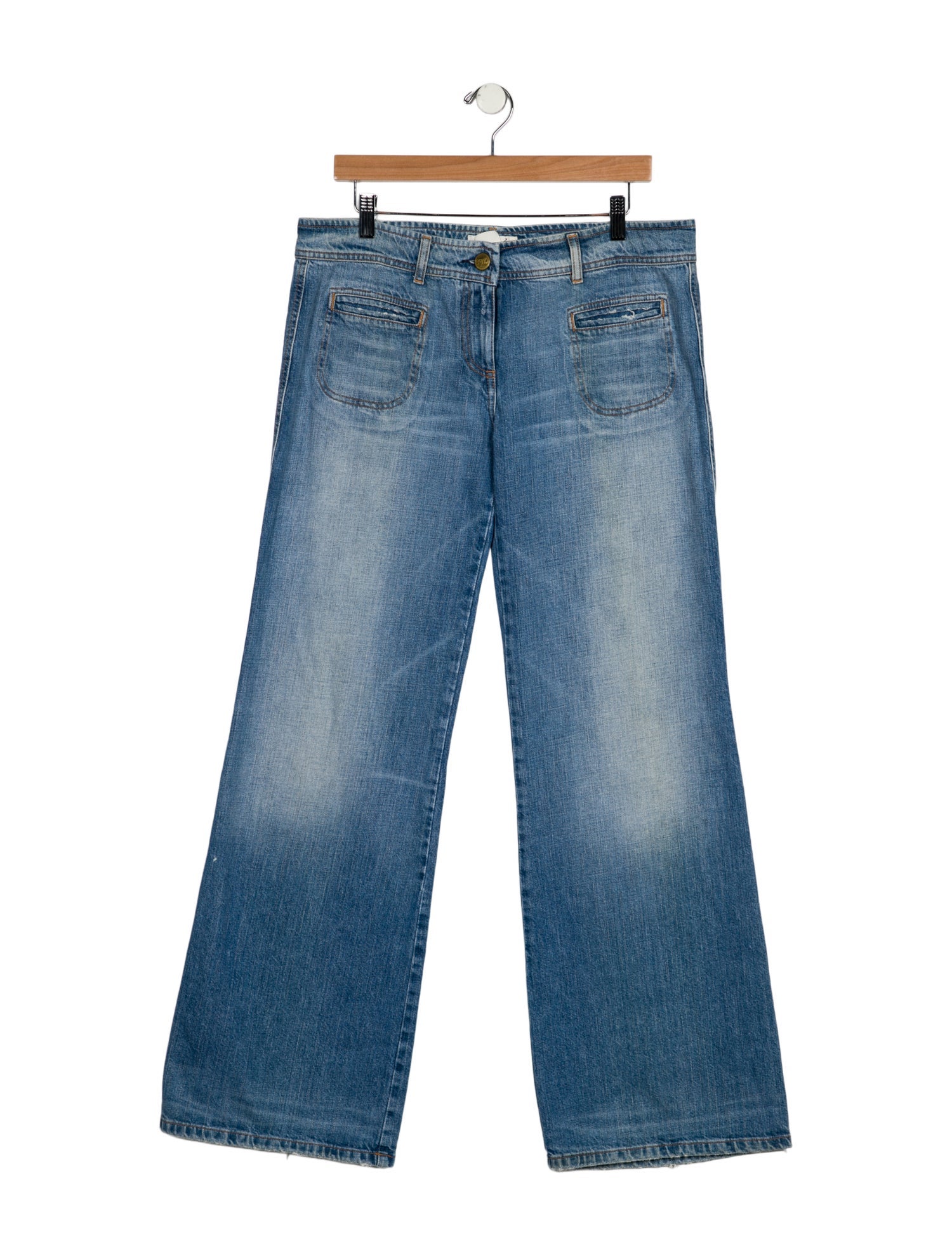 Chloé Vintage Wide Leg Jeans