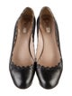 Chloé Leather Scalloped Accent Pumps