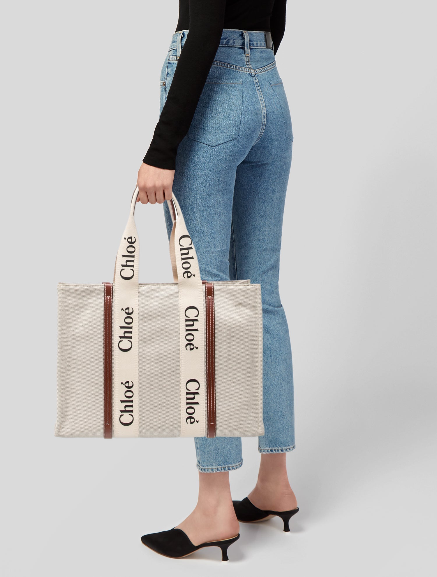 Chloé Canvas Tote