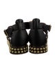 Chloé Leather Studded Accents Slingback Sandals