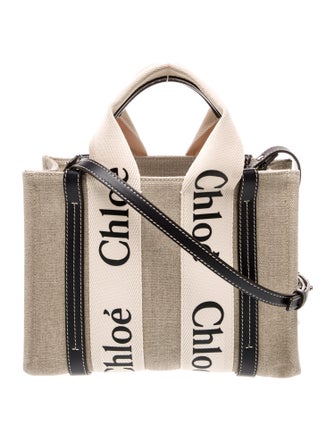 Chloé Canvas Chloe Woody Small