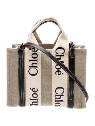 Chloé Canvas Chloe Woody Small