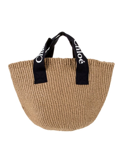 Chloe x Mifuko Raffia Top Handle Bag