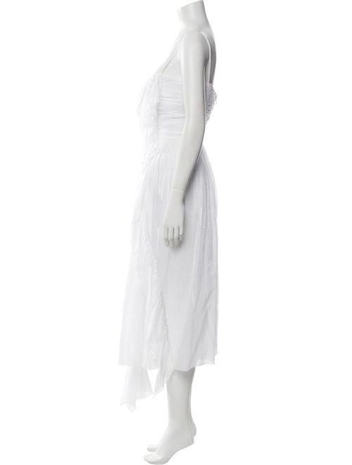 Chloé Square Neckline Long Dress