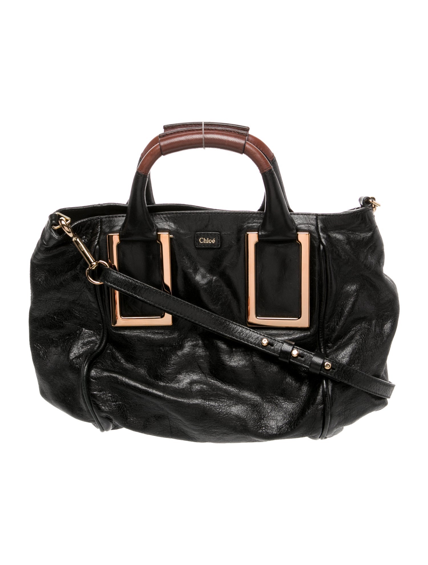 Chloé Leather Top Handle Bag