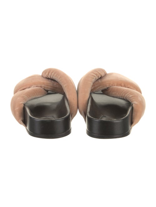 Chloé Velvet Slides