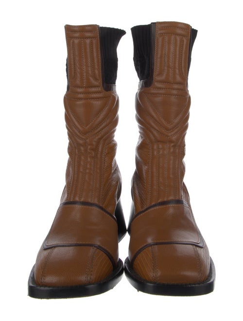 Chloé Leather Sock Boots