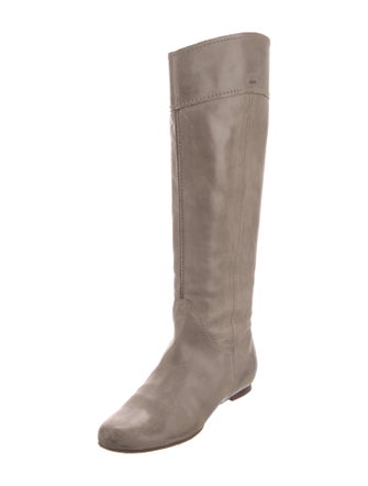 Chloé Leather Riding Boots