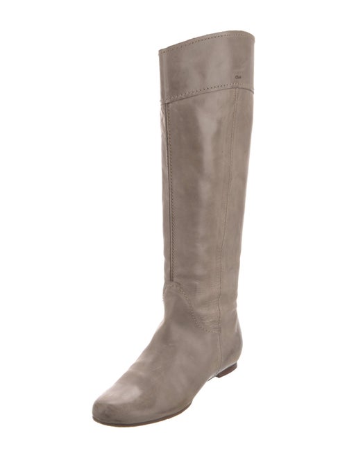 Chloé Leather Riding Boots