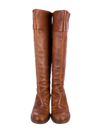 Chloé Leather Riding Boots