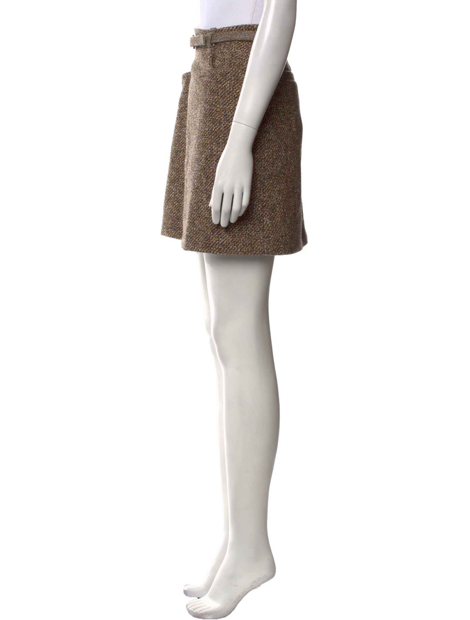 Chloé Wool Mini Skirt