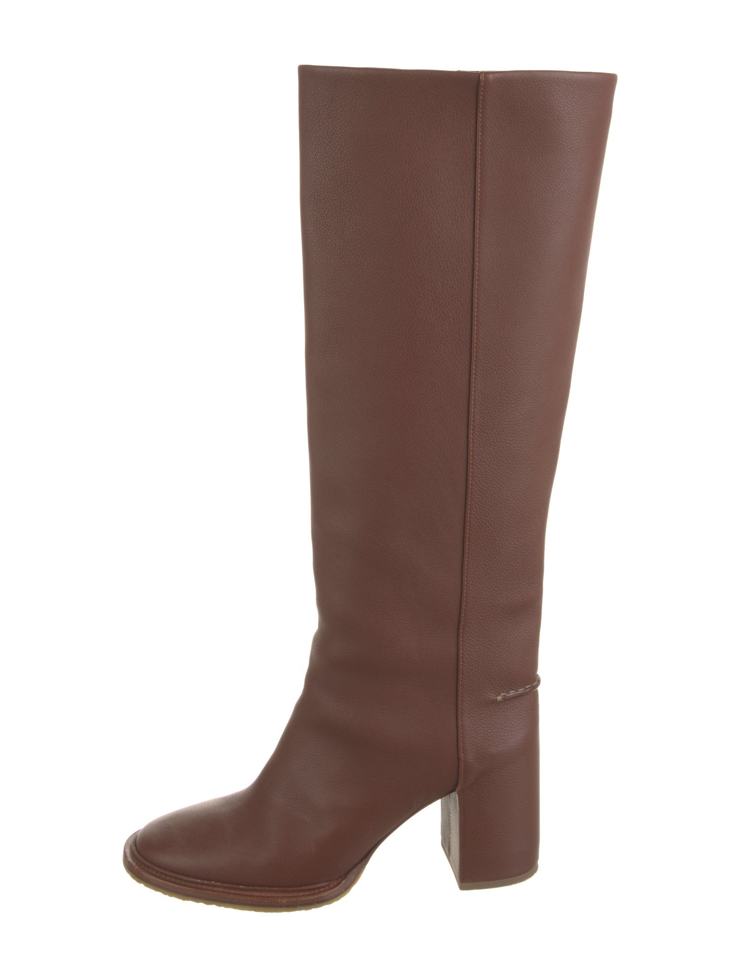 Chloé Leather Riding Boots