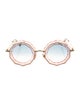 Chloé Round Gradient Sunglasses