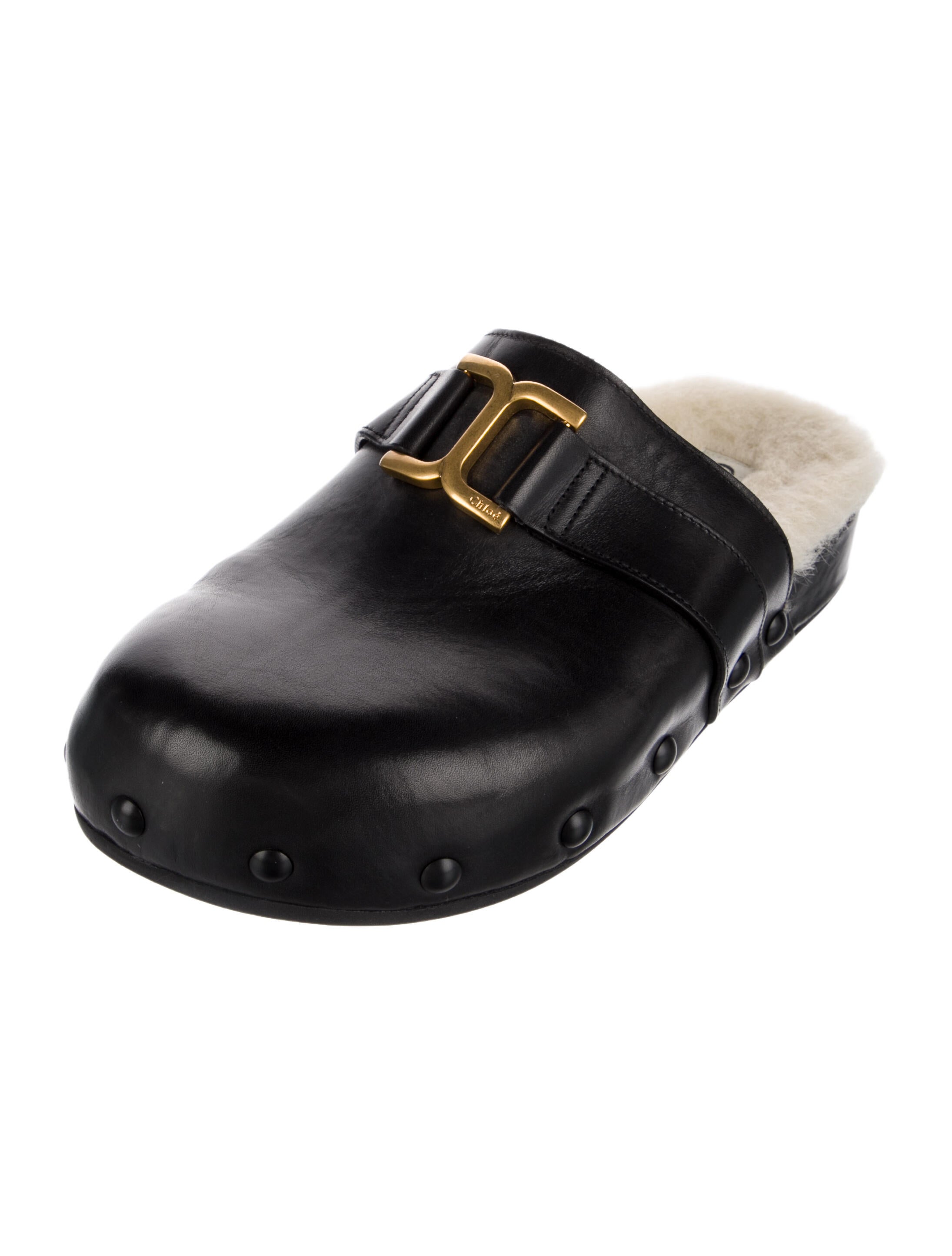 Chloé Leather Mules