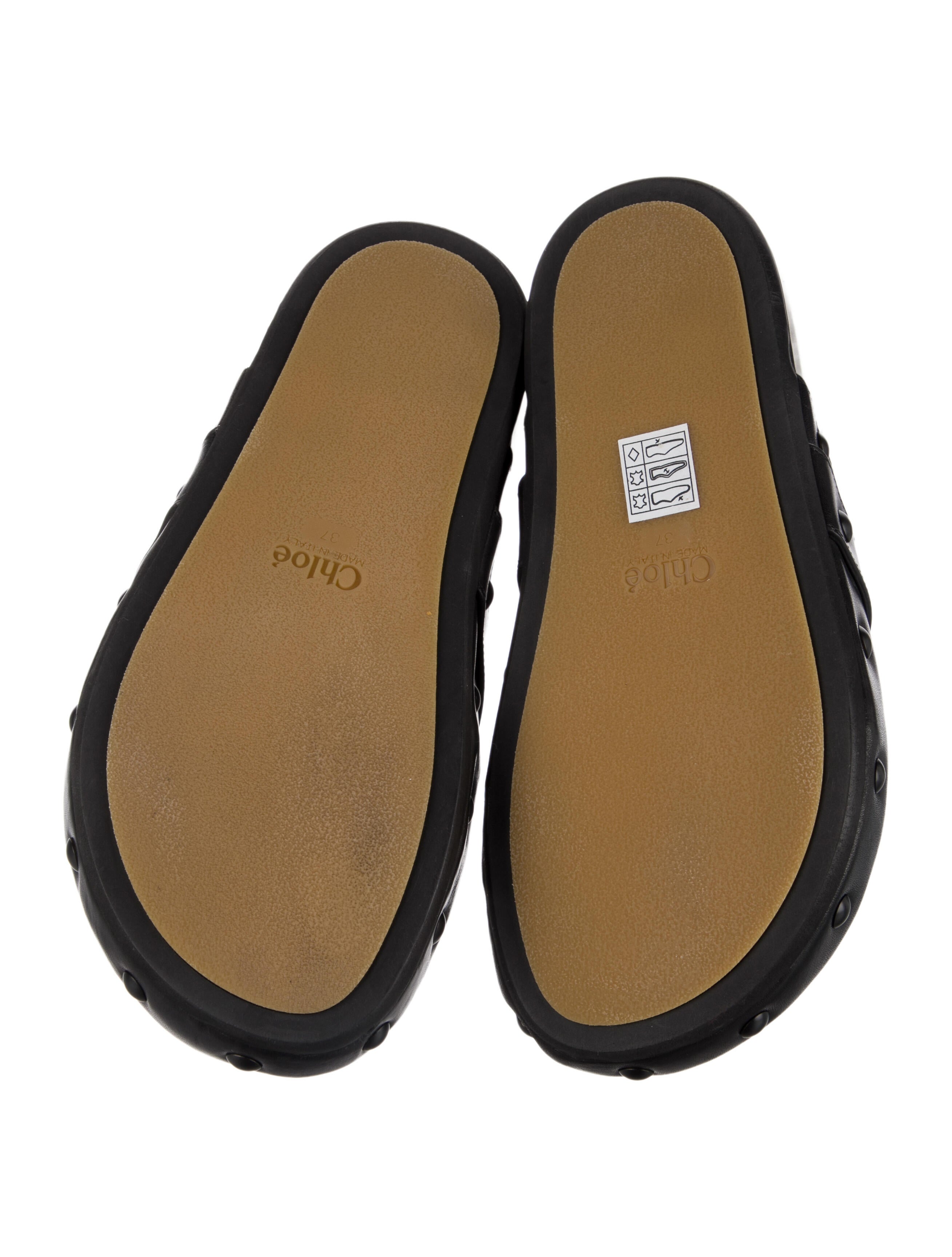 Chloé Leather Mules