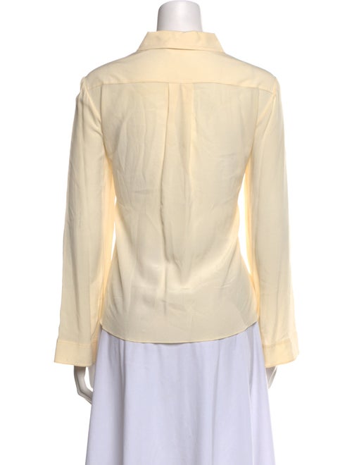 Chloé Silk Printed Button-Up Top