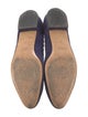 Chloé Suede Mesh Accents Ballet Flats