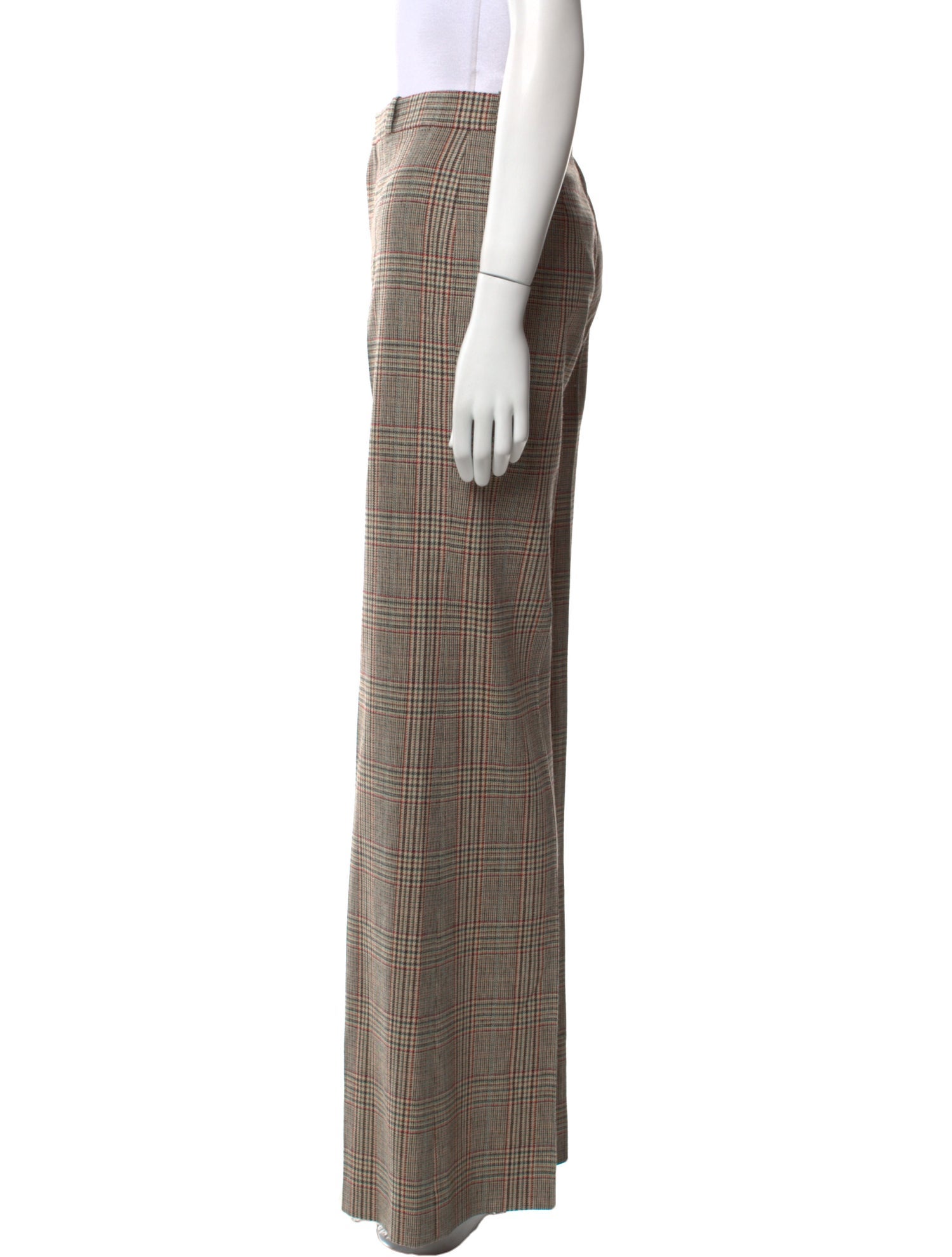Chloé Virgin Wool Wide Leg Pants