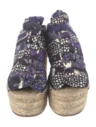 Chloé Printed Espadrilles