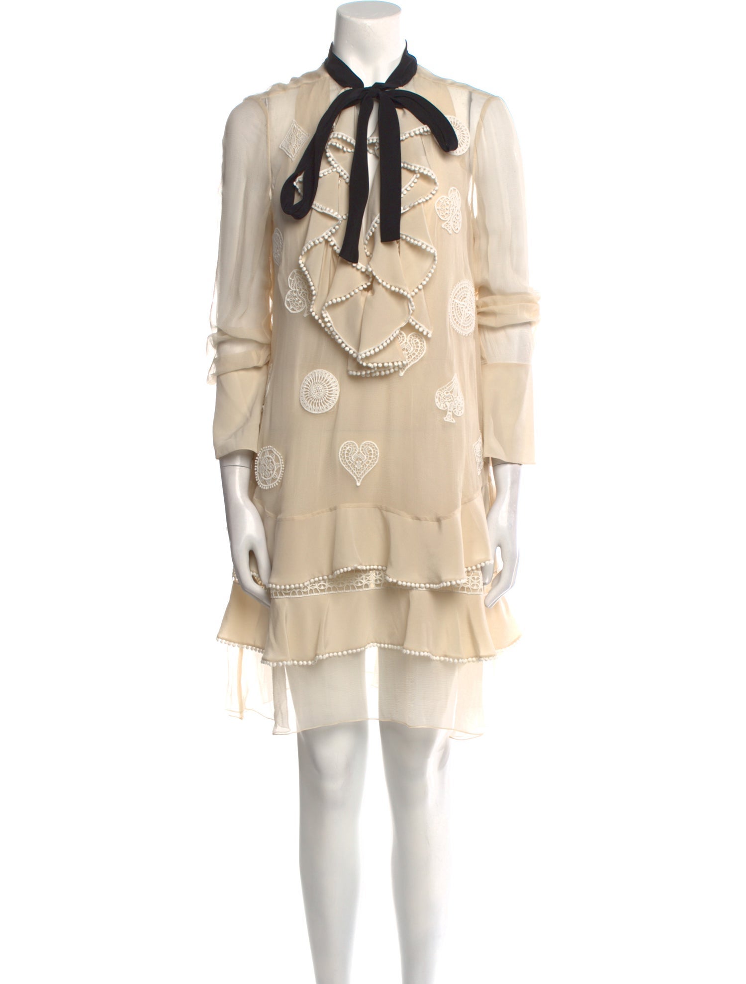 Chloé Silk Mini Dress