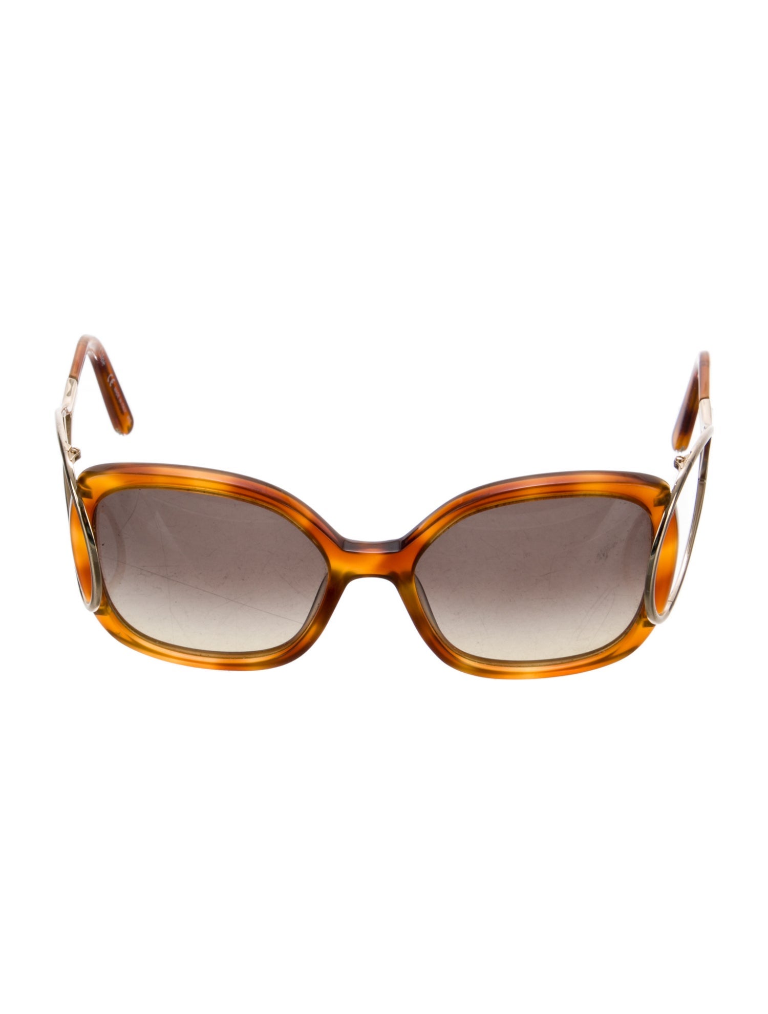 Chloé Oversize Gradient Sunglasses