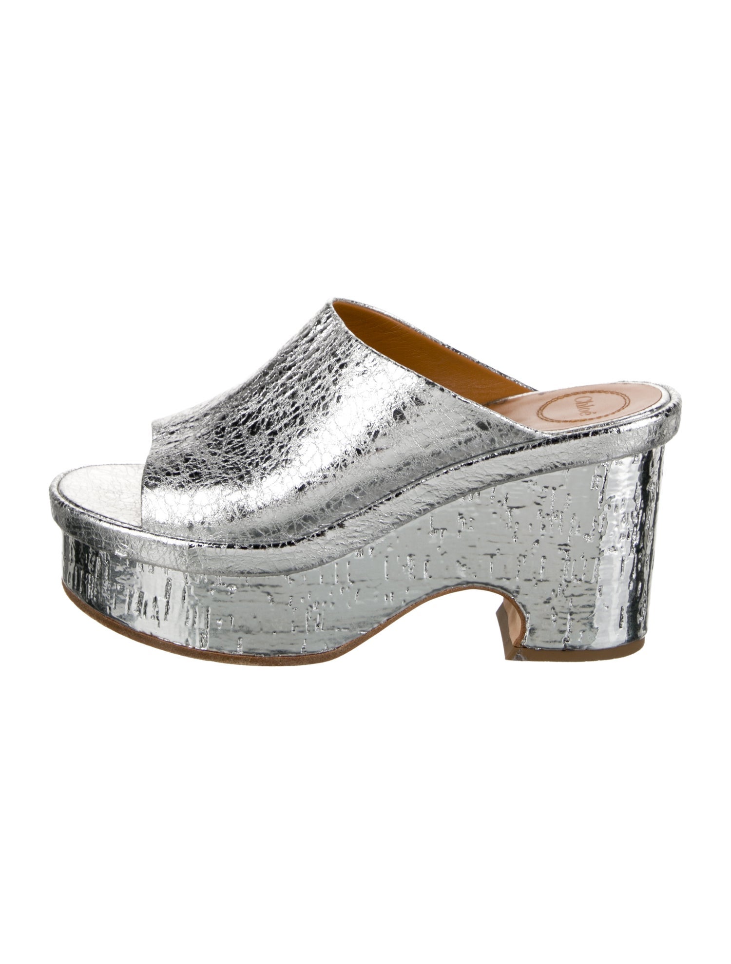 Chloé Leather Slides