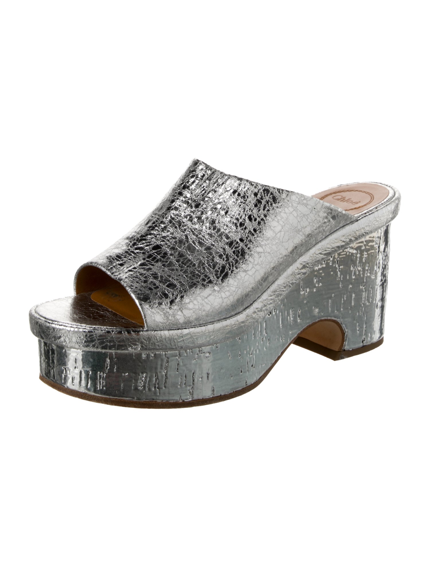 Chloé Leather Slides