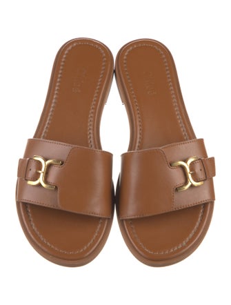 Chloé Leather Slides