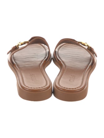 Chloé Leather Slides