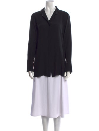 Chloé Long Sleeve Button-Up Top