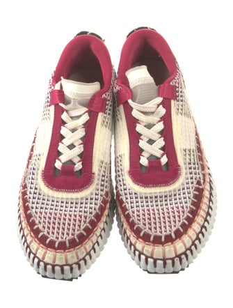 Chloé Colorblock Pattern Sneakers
