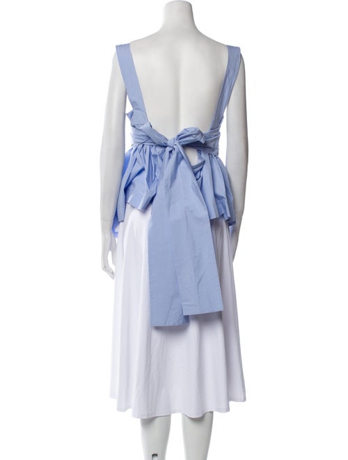 Chloé Square Neckline Sleeveless Tunic