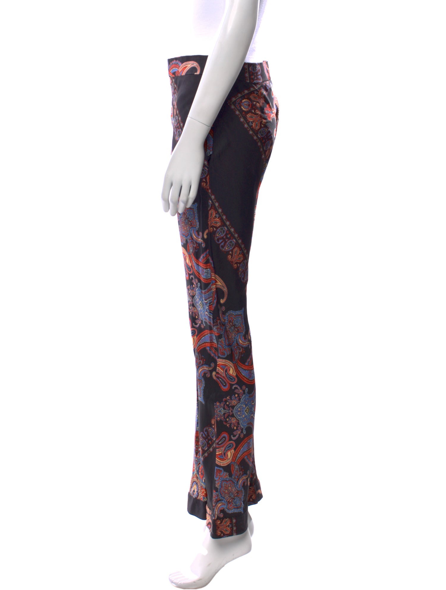 Chloé Paisley Print Wide Leg Pants