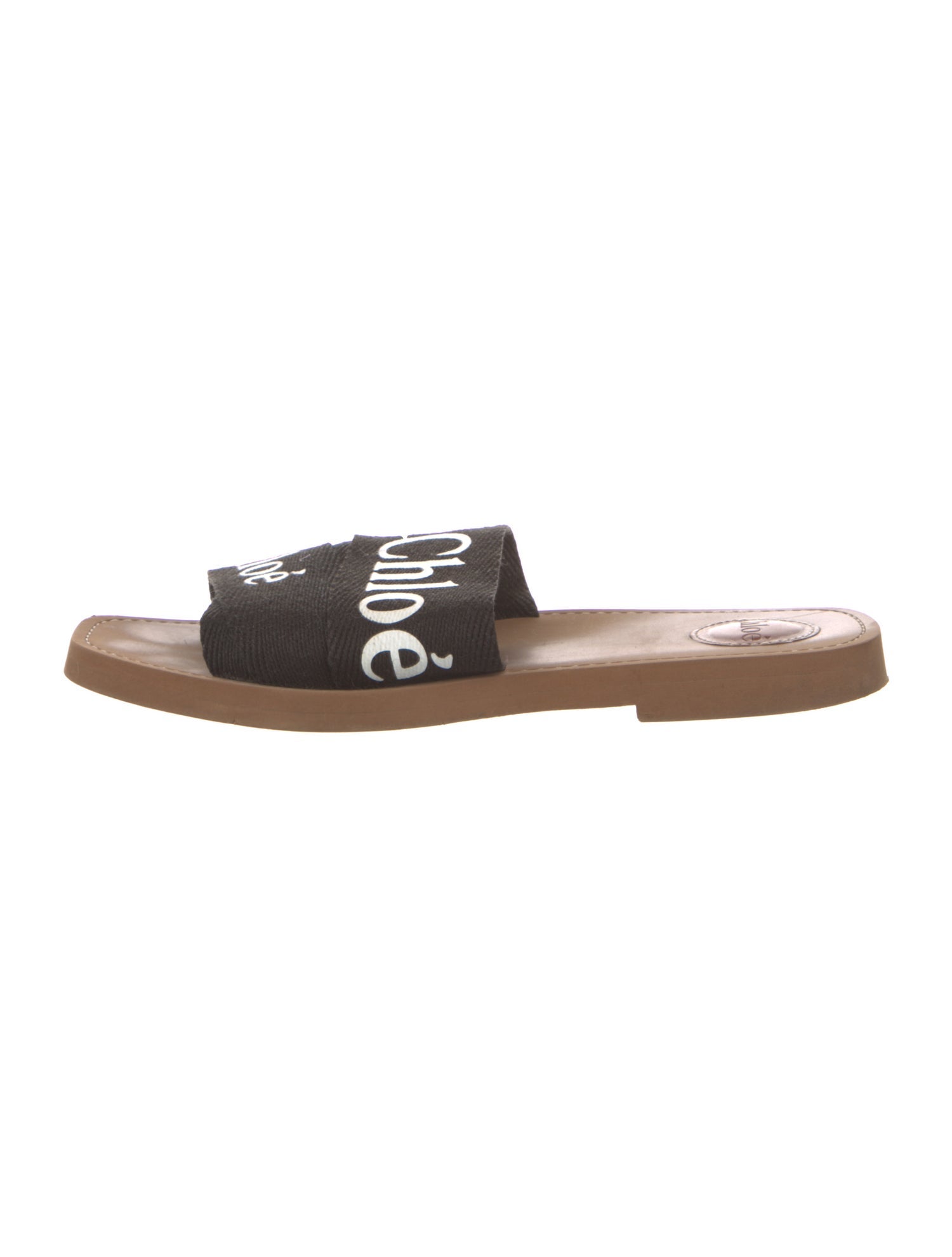 Chloé Canvas Printed Slides