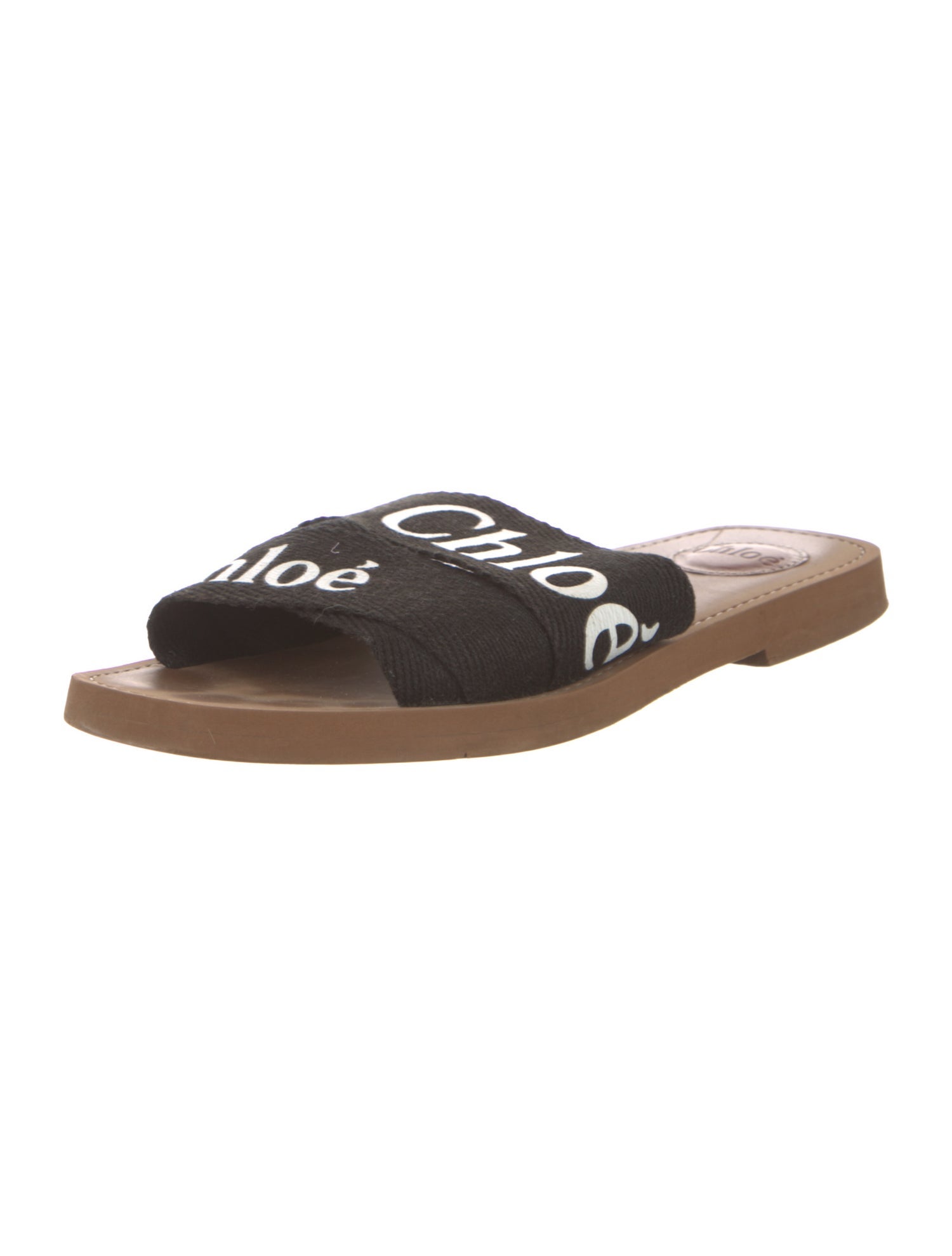 Chloé Canvas Printed Slides