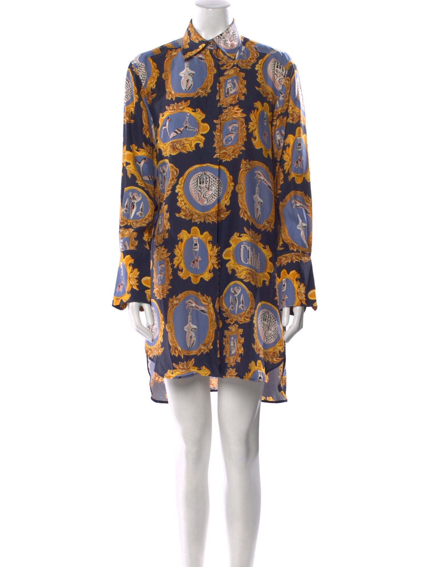 Chloé Silk Mini Dress