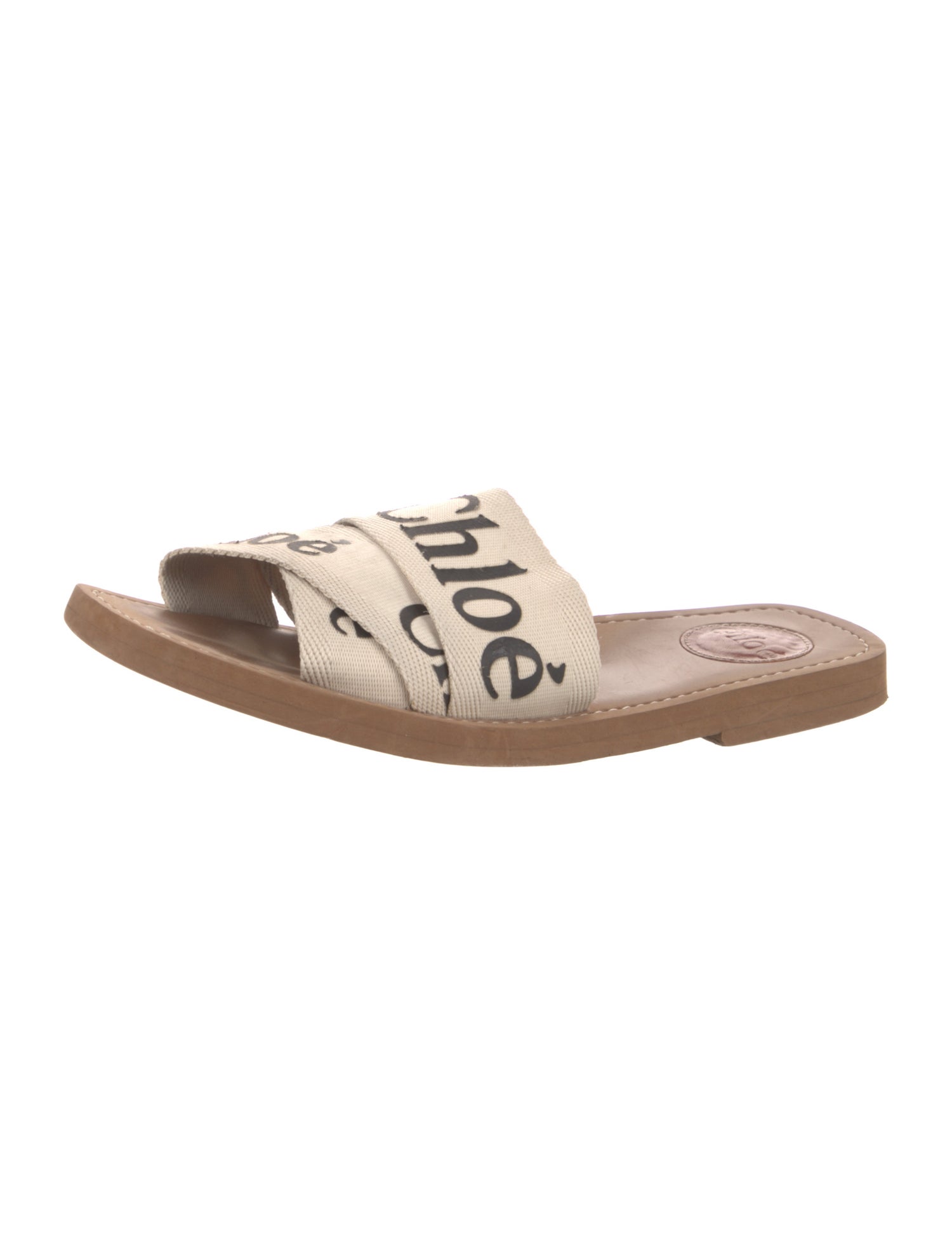 Chloé Canvas Printed Slides