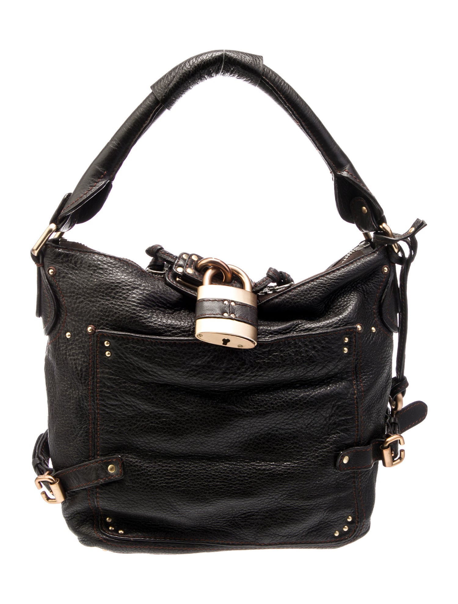 Chloé Leather Top Handle Bag