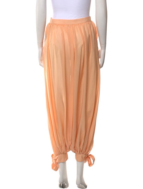 Chloé Silk Skinny Leg Pants