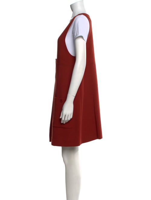Chloé Virgin Wool Knee-Length Dress
