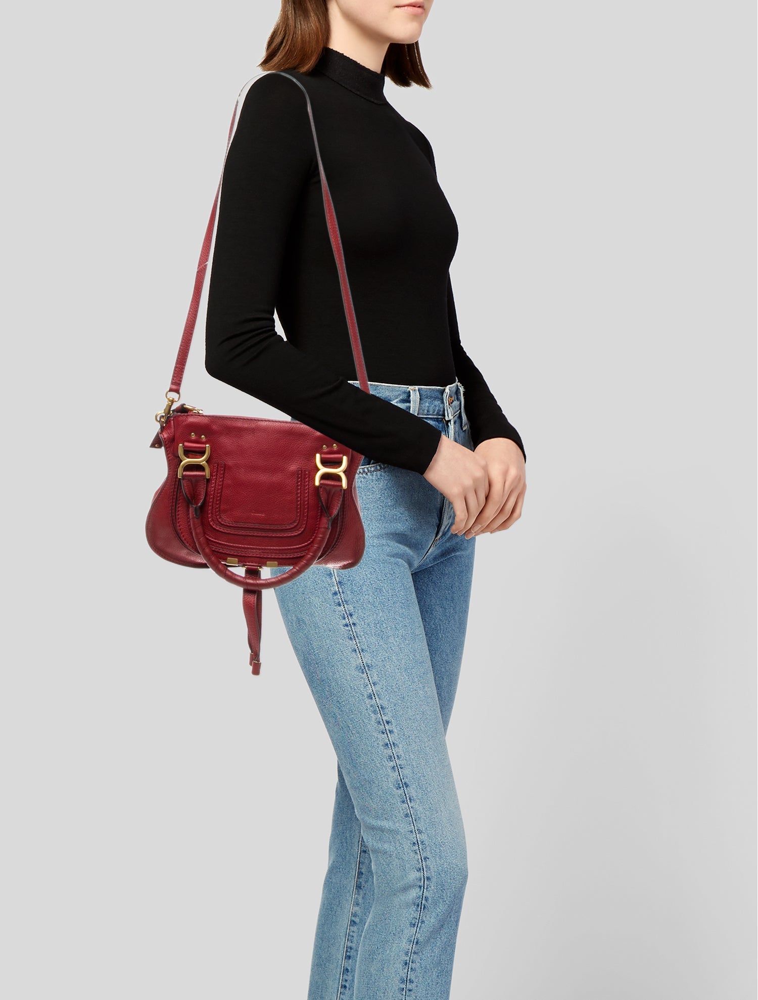 Chloé Leather Marcie