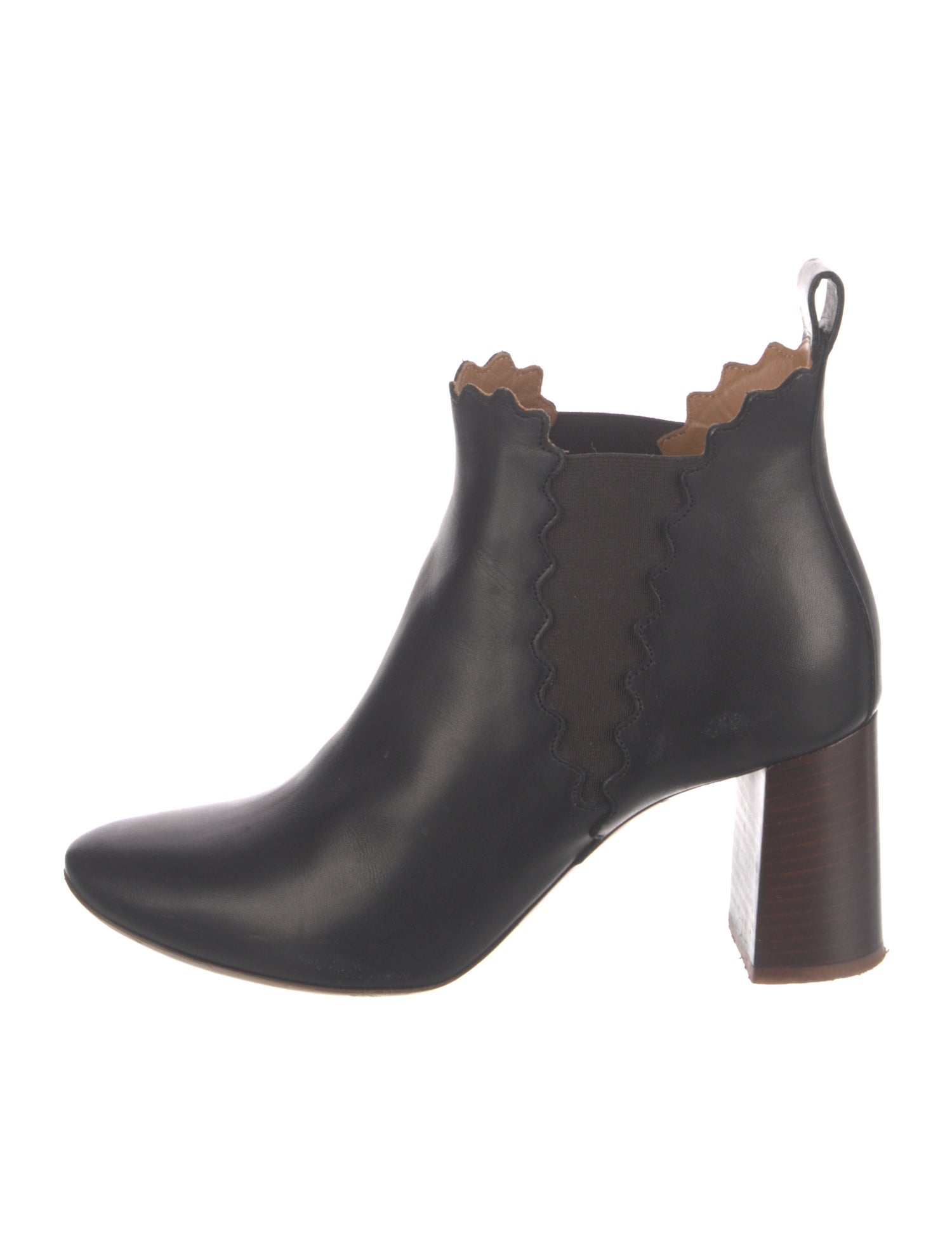 Chloé Leather Chelsea Boots