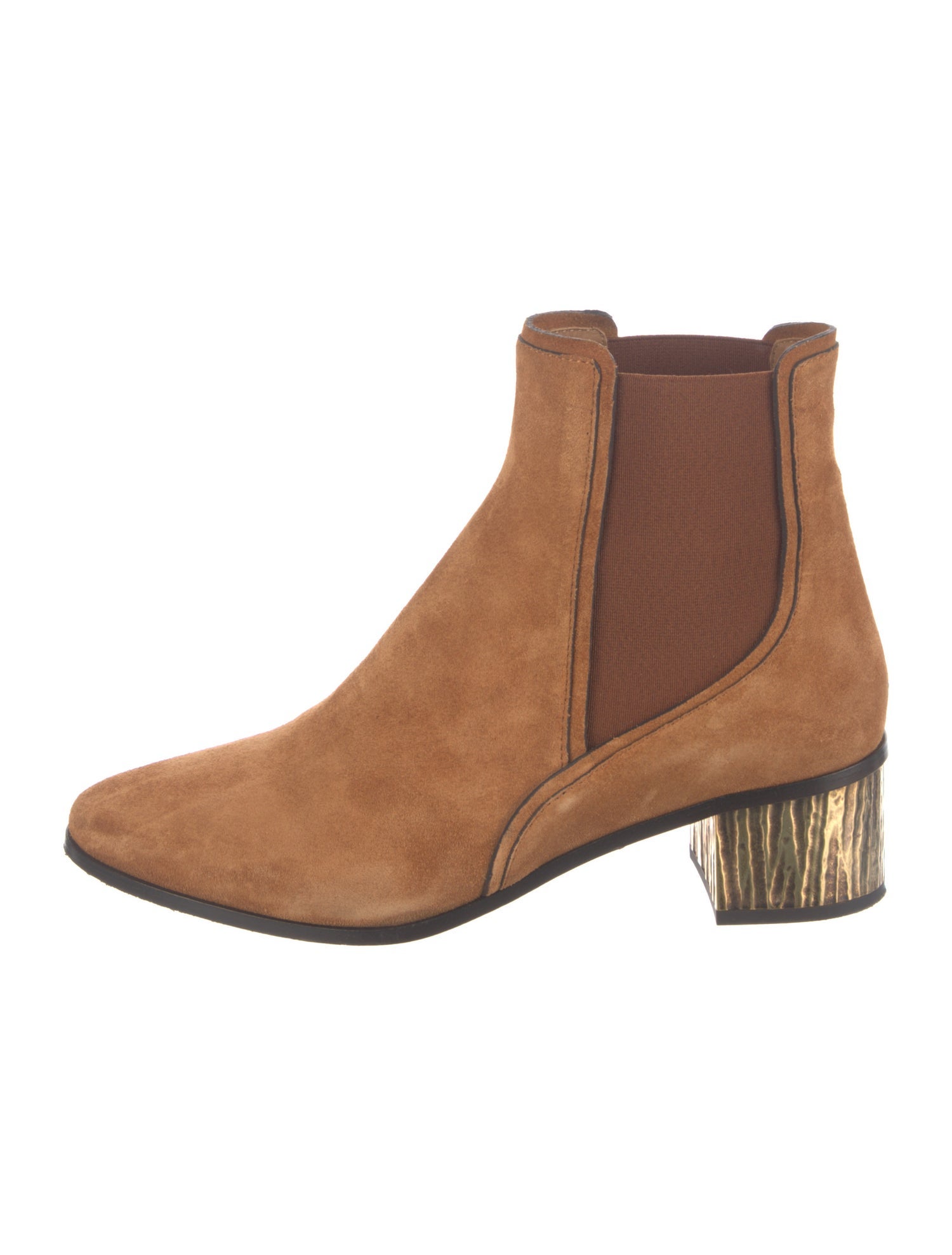 Chloé Suede Chelsea Boots